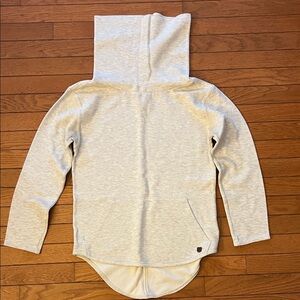 Burton Light Gray Women's Hoodie
